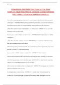 COMMERCIAL DRIVER LICENSE EXAM ACTUAL EXAM COMPLETE 150 QUESTIONS WITH DETAILED VERIFIED ANSWERS &lpar;100&percnt; CORRECT ANSWERS&rpar; &sol; ALREADY GRADED A&plus;