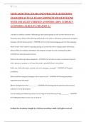 IAEM AEM FINAL EXAM AND PRACTICE QUESTIONS EXAM 2024 ACTUAL EXAM COMPLETE 450 QUESTIONS WITH DETAILED VERIFIED ANSWERS &lpar;100&percnt; CORRECT ANSWERS&rpar; &sol;ALREADY GRADED A&plus;