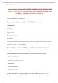 Master Resilience Training &lpar;MRT&rpar;MASTER RESILIENCE TRAINING EXAM 2024 ACTUAL EXAM 400 QUESTIONS WITH DETAILED VERIFIED ANSWERS &lpar;100&percnt; CORRECT ANSWERS&rpar; &sol; ALREADY GRADED A&plus;