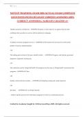 NETTCP TRAINING EXAM 2024 ACTUAL EXAM COMPLETE QUESTIONS WITH DETAILED VERIFIED ANSWERS &lpar;100&percnt; CORRECT ANSWERS&rpar; &sol; ALREADY GRADED A&plus;