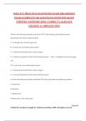 NHA PCT PRACTICE QUESTIONS EXAM 2024 NEWEST EXAM COMPLETE 230 QUESTIONS WITH DETAILED VERIFIED ANSWERS &lpar;100&percnt; CORRECT&rpar; &sol;ALREADY GRADED A&plus; &sol;&sol;BRAND NEW