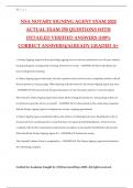 NSA NOTARY SIGNING AGENT EXAM 2024 ACTUAL EXAM 250 QUESTIONS WITH DETAILED VERIFIED ANSWERS &lpar;100&percnt; CORRECT ANSWERS&rpar;&sol;ALREADY GRADED A&plus;