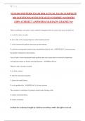 NUR 606 MIDTERM EXAM 2024 ACTUAL EXAM COMPLETE 200 QUESTIONS WITH DETAILED VERIFIED ANSWERS &lpar;100&percnt; CORRECT ANSWERS&rpar; &sol;ALREADY GRADED A&plus;
