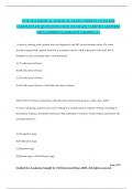 NUR 1211 MEDICAL SURGICAL EXAM 2 NEWEST EXAM 2024 COMPLETE 250 QUESTIONS WITH DETAILED VERIFIED ANSWERS &lpar;100&percnt; CORRECT&rpar; &sol;ALREADY GRADED A&plus;