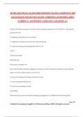 NURS 242 FINAL EXAM 2024 NEWEST EXAM COMPLETE 200 QUESTIONS WITH DETAILED VERIFIED ANSWERS &lpar;100&percnt; CORRECT ANSWERS&rpar; ALREADY GRADED A&plus;