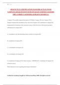 ORACLE FCCS CERTIFICATION EXAM 2024 ACTUAL EXAM COMPLETE 400 QUESTIONS WITH DETAILED VERIFIED ANSWERS &lpar;100&percnt; CORRECT ANSWERS&rpar; &sol;ALREADY GRADED A&plus;
