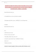 ORTHOTICS WRITTEN SIMULATION EXAM 2024 ACTUAL EXAM WITH COMPLETE EXAM QUESTIONS AND DETAILED VERIFIED ANSWERS &lpar;100&percnt; CORRECT ANSWERS&rpar;