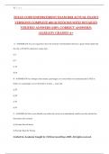 TEXAS CODE ENFORCEMENT EXAM 2024 ACTUAL EXAM 2 VERSIONS COMPLETE 400 QUESTIONS WITH DETAILED VERIFIED ANSWERS &lpar;100&percnt; CORRECT ANSWERS&rpar; &sol;ALREADY GRADED A&plus;