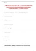 VA BC CERTIFICATION EXAM 2024 ACTUAL EXAM COMPLETE 150 QUESTIONS WITH DETAILED VERIFIED ANSWERS &lpar;100&percnt; CORRECT ANSWERS&rpar; &sol; ALREADY GRADED A&plus;