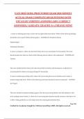 VATI MED SURG PROCTORED EXAM 2024 NEWEST ACTUAL EXAM COMPLETE 100 QUESTIONS WITH DETAILED VERIFIED ANSWERS &lpar;100&percnt; CORRECT ANSWERS&rpar; &sol; ALREADY GRADED A&plus; &sol;&sol; BRAND NEW&excl;&excl;