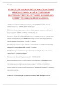 WV STATE LIFE INSURANCE EXAM 2024 ACTUAL EXAM 2 VERSIONS &lpar;VERSION A AND B&rpar; COMPLETE 400 QUESTIONS WITH DETAILED VERIFIED ANSWERS &lpar;100&percnt; CORRECT ANSWERS&rpar; &sol;ALREADY GRADED A&plus;