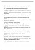  Lymphatic System Exam Questions and Correct Answers Latest Update 2024 &lpar;Graded A&plus;&rpar; Already Passed 