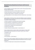 NCLEX Practice Questions for Exam 3 with Correct Answers&period;