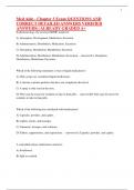 Med Aide - Chapter 3 Exam QUESTIONS AND CORRECT DETAILED ANSWERS VERIFIED ANSWERS&rpar; &vert;ALREADY GRADED A&plus;