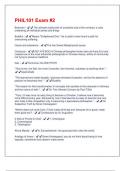 PHIL101 Exam &num;2  Rated 100&percnt; Correct&excl;&excl;