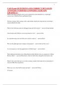 CAD Exam QUESTIONS AND CORRECT DETAILED ANSWERS &lpar;VERIFIED ANSWERS&rpar; &vert;ALREADY GRADED A&plus;