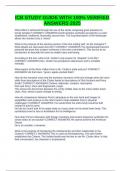 ICB STUDY GUIDE WITH 100&percnt; VERIFIED ANSWERS 2025