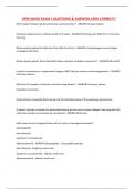 APEX MOCK EXAM 1 QUESTIONS & ANSWERS 100&percnt; CORRECT&excl;&excl;