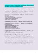 Substance Abuse Counseling Final Exam &ndash; Questions & Detailed Answers &lpar;100&percnt; Correct&rpar;