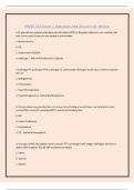 MMSC 423 Exam 2 Questions And Answers A&plus; Review