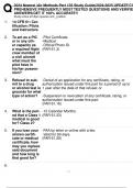 2024 Newest &vert;Air Methods Part 135 Study Guide&vert;2024-2025 UPDATE&vert;COMPREHENSIVE FREQUENTLY MOST TESTED QUESTIONS AND VERIFIED  ANSWERS&vert;GET IT 100&percnt; ACCURATE&excl;&excl;