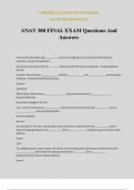 ANAT 380 FINAL EXAM Questions And Answers