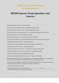 BIO102 Queen's Exam Questions And Answers