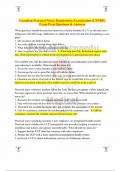 Canadian Practical Nurse Registration Examination &lpar;CPNRE&rpar; Exam Prep Questions & Answers
