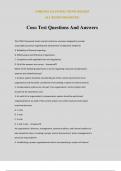 Coso Test Questions And Answers