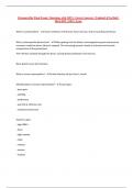Osteomyelitis Final Exam &vert; Questions with 100&percnt; Correct Answers &vert; Updated &Verified &vert; 2024-2025 &vert; 100&percnt; Score