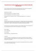 Osteomyelitis Exam 2 &vert; Questions with 100&percnt; Correct Answers &vert; Updated &Verified &vert; 2024-2025 &vert; 100&percnt; Score