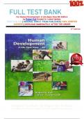 FULL TEST BANK For Human Development&colon; A Life-Span View 8th Edition by Robert Kail Graded A&plus; Latest Update&period;    