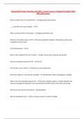 Osteoarthritis Exam &vert; Questions with 100&percnt; Correct Answers &vert; Updated &Verified &vert; 2024-2025 &vert; 100&percnt; Score