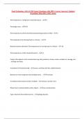 Food Technology AQA GCSE Exam &vert; Questions with 100&percnt; Correct Answers &vert; Updated &Verified &vert; 2024-2025 &vert; 100&percnt; Score