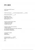 FP1 FULL PRACTICE EXAM Most Recent 2026&sol;2027 Questions and Accurate Answers &lpar;complete bundle&rpar;