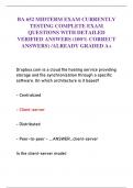 BA 652 MIDTERM EXAM CURRENTLY  TESTING COMPLETE EXAM  QUESTIONS WITH DETAILED  VERIFIED ANSWERS &lpar;100&percnt; CORRECT  ANSWERS&rpar; &sol;ALREADY GRADED A&plus;