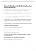  Fresenius New Hire&comma; Exam Study Guide Questions with Exact Answers&period;