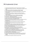 PN Fundamental v2 hesi Latest &lpar;2026 &sol; 2027&rpar; &lpar;Verified Answers by Expert&rpar;
