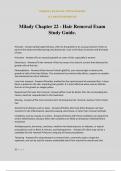 Milady Chapter 22 - Hair Removal Exam Study Guide