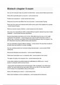 Biotech chapter 5 exam