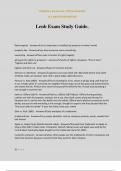 Lenb Exam Study Guide&period;