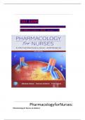 Pharmacology for Nurses A Pathophysiological Approach&comma; 6th Edition TEST BANK by Michael P&period; Adams&semi; Norman Holland&comma; Verified Chapters 1 - 50&comma; Complete Newest Version
