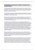 CA Real Estate Practice Exam 1 &lpar;midterm 1&rpar; Questions and Verified Answers&period;
