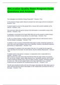 WeLocalize Quality Rater Program Exam Questions and Answers