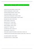 Welocalize study with correct Answers