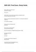 NUR 425 FINAL EXAM NEWEST COMPLETE QUESTIONS AND CORRECT DETAILED ANSWERS 2025&sol;2026&lpar;ALL &lpar;VERIFIED ANSWERS&rpar; &vert;ALREADY GRADED A&plus;&vert;ALL BUNDLED HERE&excl;&excl;&excl;