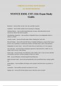 NYSTCE ESOL CST &lpar;116&rpar; Exam Study Guide&period;