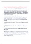 MBA 504 Final Exam 146 Questions with Verified Answers&comma;100&percnt; CORRECT