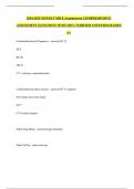 2024-2025 NEWEST NBCE Acupuncture COMPREHENSIVE ASSESSMENT QUESTIONS WITH 100&percnt; VERIFIED ANSWERS&vert;GRADED A&plus;