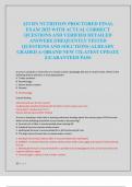 ATI RN NUTRITION PROCTORED FINAL  EXAM 2025 WITH ACTUAL CORRECT  QUESTIONS AND VERIFIED DETAILED  ANSWERS &vert;FREQUENTLY TESTED  QUESTIONS AND SOLUTIONS &vert;ALREADY  GRADED A&plus;&vert;BRAND NEW &excl;&excl;&excl;&vert;LATEST UPDATE  &vert;GUARANTEED PASS